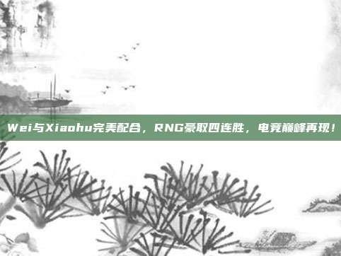 Wei与Xiaohu完美配合，RNG豪取四连胜，电竞巅峰再现！