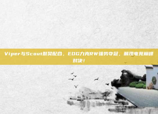 Viper与Scout默契配合，EDG力克RW强势夺冠，展现电竞巅峰对决！