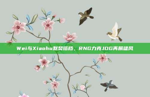 Wei与Xiaohu默契搭档，RNG力克JDG再展雄风