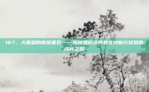 167，大联盟的底层基石——揭秘如何培养和支持新兴球员的成长之路